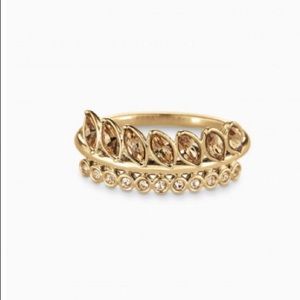 STELLA & DOT Brier Sparkle Ring, size 8